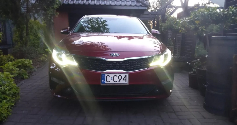 Kia Optima cena 79500 przebieg: 18500, rok produkcji 2019 z Pakość małe 37